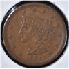 Image 1 : 1851 HALF CENT  EF