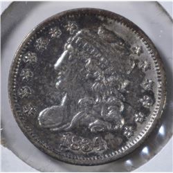 1834 BUST HALF DIME  EF