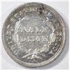 Image 2 : 1837 NO STARS SEATED LIBERTY HALF DIME BU