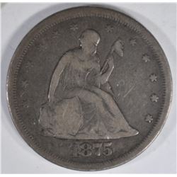 1875-S 20 CENT PIECE VG