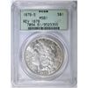 Image 1 : 1879-S REV 78 MORGAN DOLLAR  PCGS MS-61