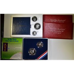 1976 MINT SETS 1 PROOF, 2 UNC &  94 WORLD CUP SET