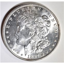 1887 MORGAN DOLLAR  GEM BU