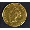 Image 1 : 1855 $1 GOLD INDIAN PRINCESS EX JEWELRY