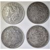 Image 1 : LOT OF 4 MORGAN DOLLARS: