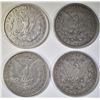 Image 2 : LOT OF 4 MORGAN DOLLARS: