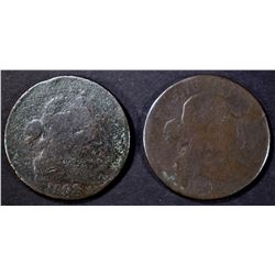 2 1802 LARGE CENTS AG
