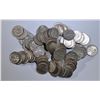 Image 1 : 100-90% MIXED SILVER MERCURY & ROOSEVELT DIMES