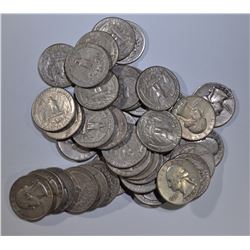 40-90% SILVER WASHINGTON QUARTERS
