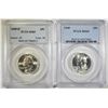 Image 1 : 1949 & 49-D WASHINGTON QTRS, PCGS MS-65