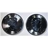 Image 2 : 2017 & 2020 1-OUNCE SILVER CANADA MAPLE LEAF COINS