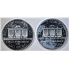 Image 1 : 2012 & 15 1-oz SILVER AUSTRIA PHILHARMONIC COINS