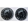Image 2 : 2-2020 1-oz SILVER BRITISH BRITANNIA COINS