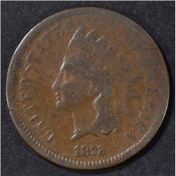 1872 INDIAN CENT  VG