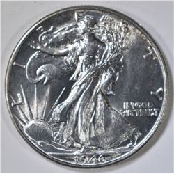 1946 WALKING LIBERTY HALF DOLLAR  GEM BU