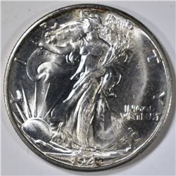 1947-D WALKING LIBERTY HALF DOLLAR  GEM BU