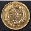 Image 2 : 1878 $3 GOLD AU