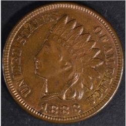 1888 INDIAN CENT BU RB