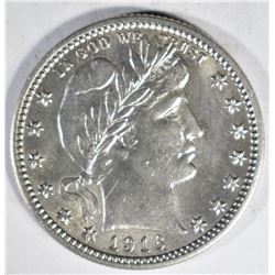 1916 BARBER QUARTER CH BU