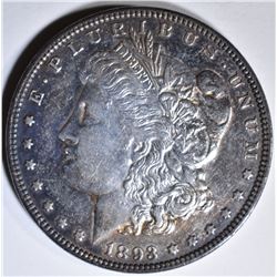 1893 MORGAN DOLLAR AU/BU