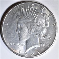 1928 PEACE DOLLAR BU