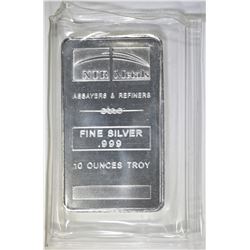 TEN OUNCE .999 SILVER BAR
