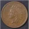 Image 1 : 1872 INDIAN CENT XF