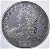 Image 1 : 1827/6 BUST HALF DOLLAR XF+