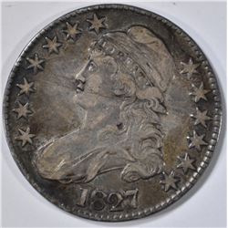 1827 BUST HALF DOLLAR, XF