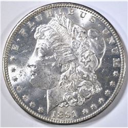 1891-CC MORGAN DOLLAR CH BU