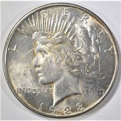 1923-D PEACE DOLLAR BU