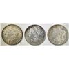 Image 1 : 1880-O, 83-O & 1900-O MORGAN DOLLARS