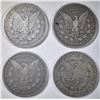 Image 2 : 4-CIRC MORGAN DOLLARS: