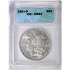 Image 1 : 1881-O MORGAN DOLLAR, ICG MS-63