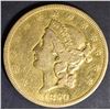 Image 1 : 1850 $20 GOLD LIBERTY, XF