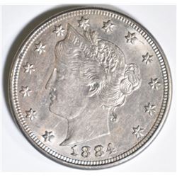 1884 LIBERTY NICKEL BU