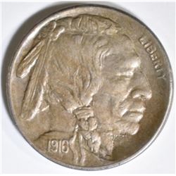 1916-S BUFFALO NICKEL AU/BU