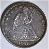 Image 1 : 1856-O SEATED LIBERTY HALF AU