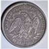 Image 2 : 1875-S SEATED LIBERTY HALF XF