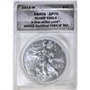 Image 1 : 2013-W AM. SILVER EAGLE, ANACS SP-70 FIRST STRIKE