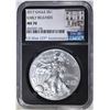 Image 1 : 2017 AM. SILVER EAGLE, NGC MS-70 EARLY RELEASES