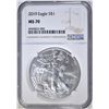 Image 1 : 2019 AM. SILVER EAGLE, NGC MS-70