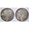 Image 1 : 1881-S & 1921-D MORGAN DOLLARS CH BU