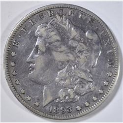 1893-S MORGAN DOLLAR VF