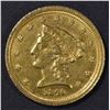 Image 1 : 1840-C $2.5 GOLD LIBERTY AU/BU
