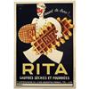 Image 1 : RITA - ORIGINAL FRENCH LITHO POSTER DUPIN 1920 #1028387