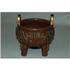 Image 1 : Chinese Copper-Colournsered Porcelain  Censer #1028447