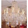 Image 1 : Antique Neo-Classical Crystal Chandelier #1028598