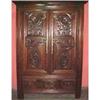 Antique French Armoire Cabinet Cupboard #1028610