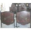 Pair Of  Antique French Twin Beds #1028636